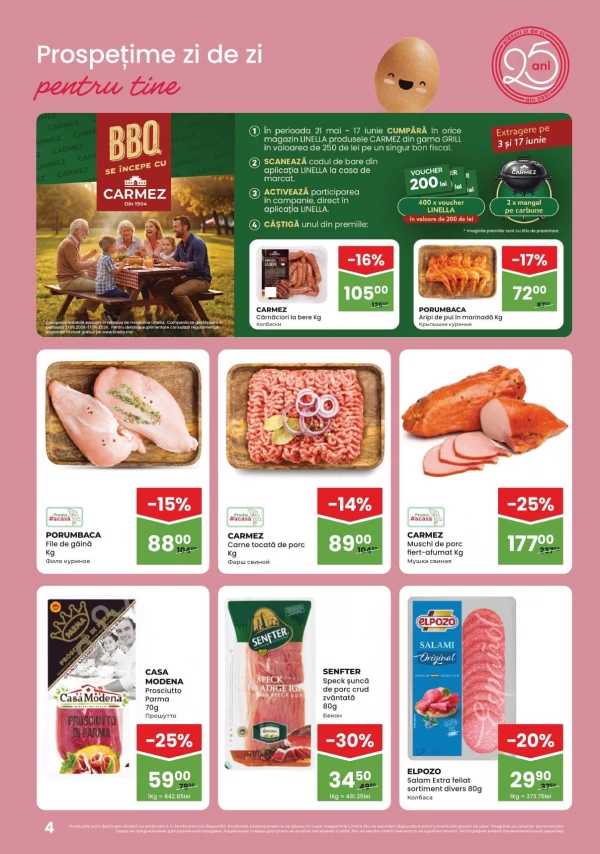 Catalog Linella - Catalogul cu reduceri, pagina 4: reduceri și oferte 21 mai - 03 iunie 2026