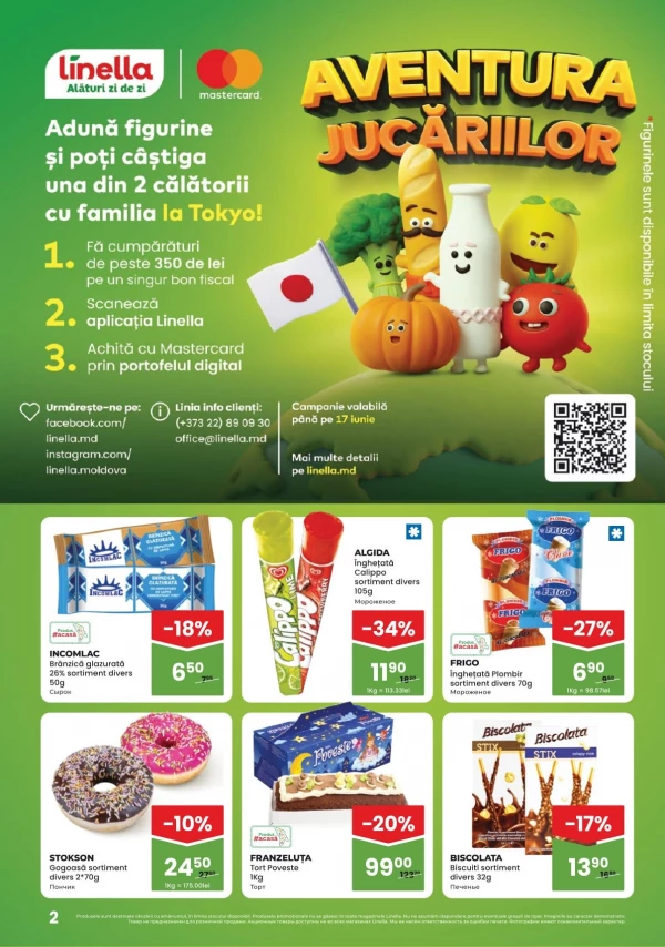 Catalog Linella - Catalogul cu reduceri, pagina 2: reduceri și oferte 21 mai - 03 iunie 2026