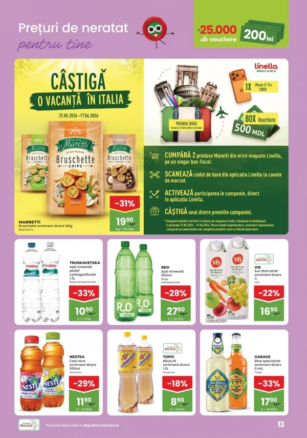 Catalog Linella - Catalogul cu reduceri, pagina 13: reduceri și oferte 21 mai - 03 iunie 2026