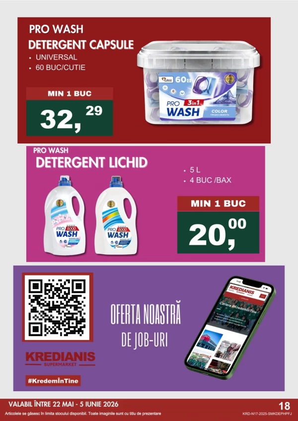Catalog Kredianis - Catalogul cu reduceri, pagina 19: reduceri și oferte 22 mai - 05 iunie 2026