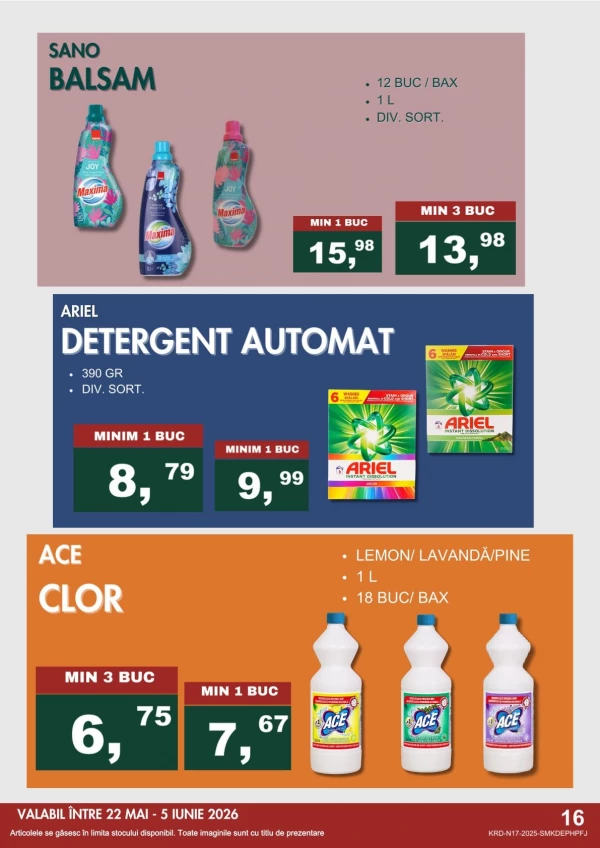 Catalog Kredianis - Catalogul cu reduceri, pagina 17: reduceri și oferte 22 mai - 05 iunie 2026