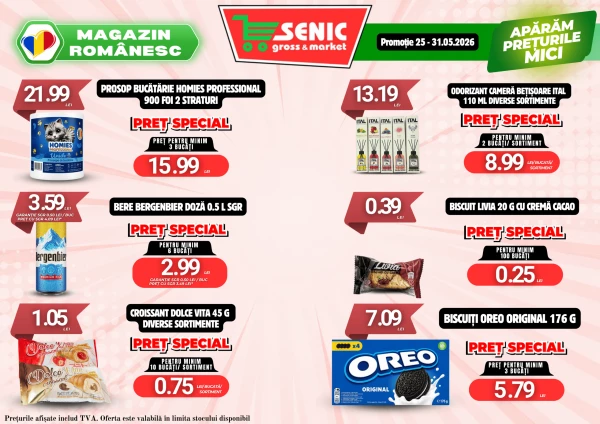 Catalog Senic - Catalogul cu reduceri, pagina 2: reduceri și oferte 25 - 31 mai 2026