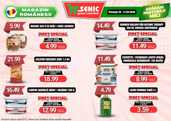 Catalog Senic - Catalogul cu reduceri, pagina 6: reduceri și oferte 25 - 31 mai 2026