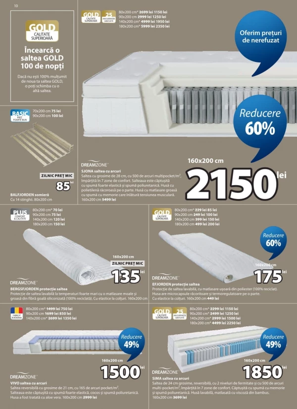 Catalog JYSK - Catalogul cu reduceri, pagina 10: reduceri și oferte 27 mai - 25 iunie 2026