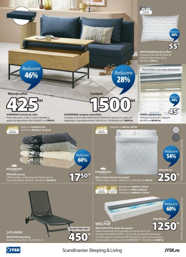 Catalog JYSK - Catalogul cu reduceri, pagina 16: reduceri și oferte 27 mai - 25 iunie 2026