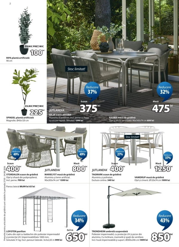 Catalog JYSK - Catalogul cu reduceri, pagina 2: reduceri și oferte 27 mai - 25 iunie 2026