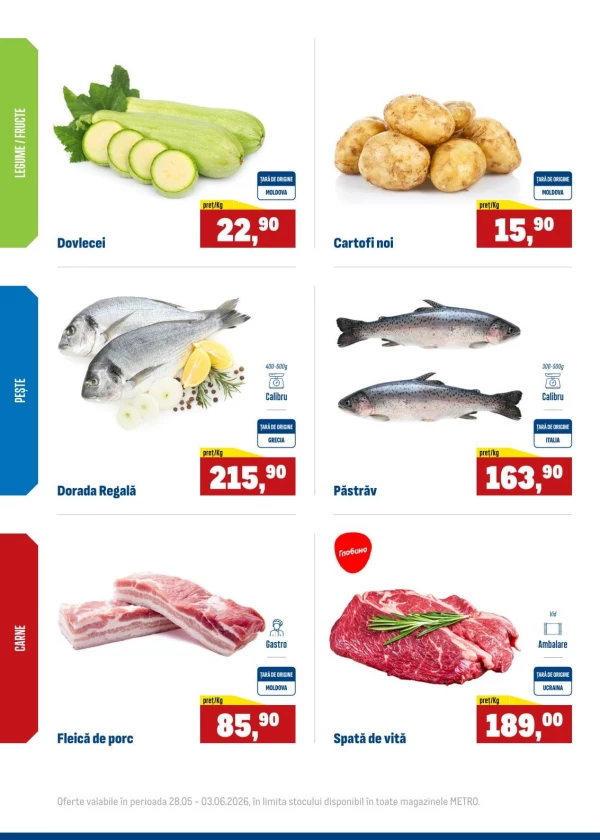 Каталог Metro - Еженедельные предложения свежих продуктов, страница 2: скидки и акции 28 мая - 03 июня 2026