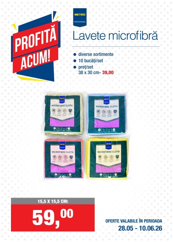 Catalog Metro - Catalogul cu reduceri, pagina 14: reduceri și oferte 28 mai - 10 iunie 2026