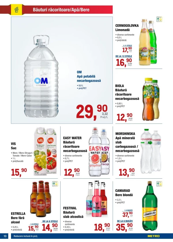 Catalog Metro - Catalogul cu reduceri, pagina 10: reduceri și oferte 28 mai - 10 iunie 2026