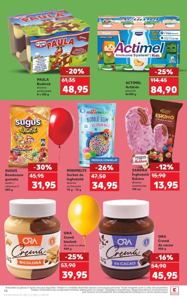 Catalog Kaufland - Catalogul cu reduceri, pagina 14: reduceri și oferte 28 mai - 03 iunie 2026
