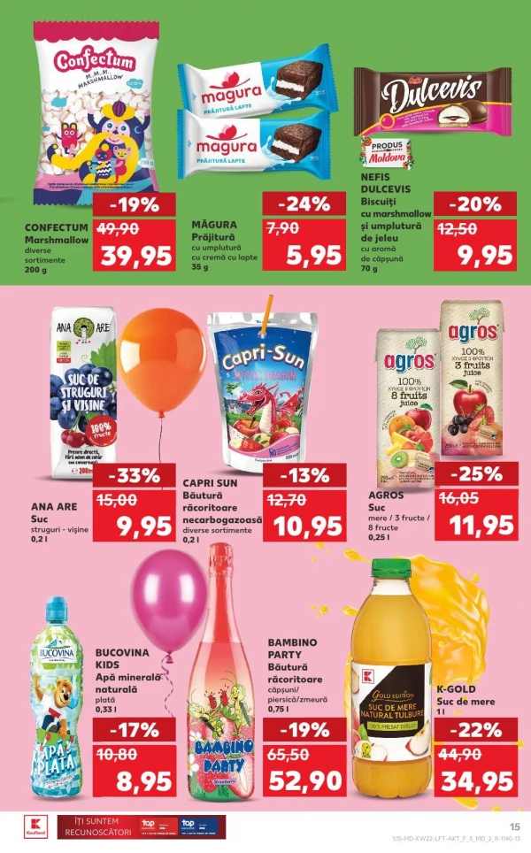 Catalog Kaufland - Catalogul cu reduceri, pagina 15: reduceri și oferte 28 mai - 03 iunie 2026