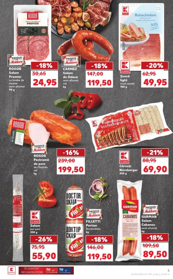 Catalog Kaufland - Catalogul cu reduceri, pagina 5: reduceri și oferte 28 mai - 03 iunie 2026