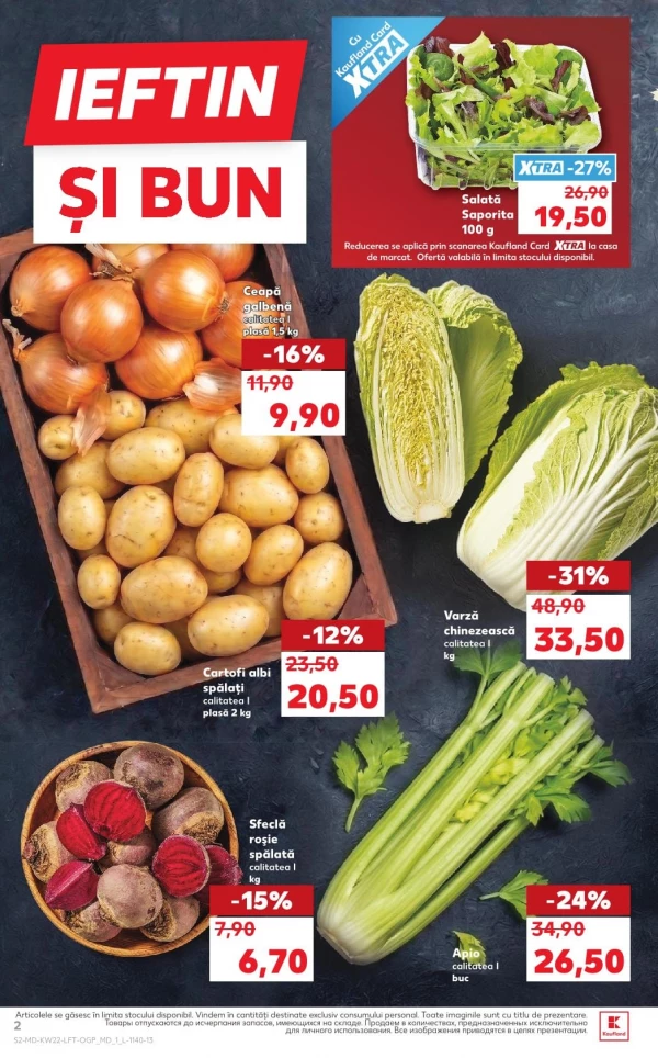 Catalog Kaufland - Catalogul cu reduceri, pagina 2: reduceri și oferte 28 mai - 03 iunie 2026