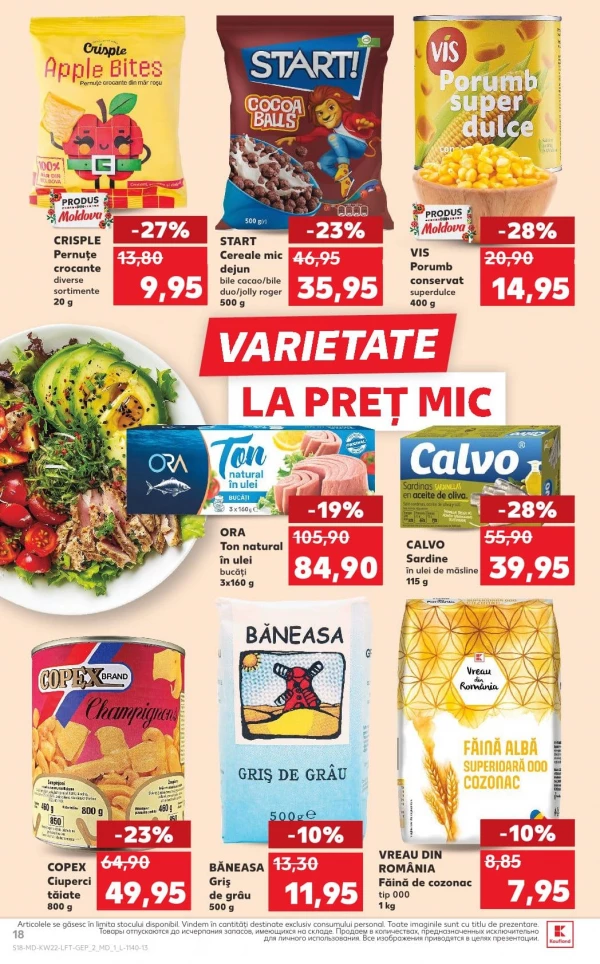 Catalog Kaufland - Catalogul cu reduceri, pagina 18: reduceri și oferte 28 mai - 03 iunie 2026