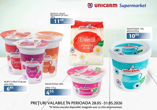 Catalog Unicarm - Catalogul cu reduceri, pagina 7: reduceri și oferte 28 - 31 mai 2026