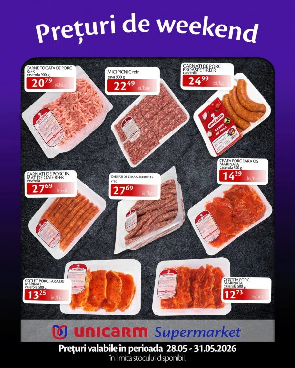 Catalog Unicarm - Catalogul cu reduceri, pagina 4: reduceri și oferte 28 - 31 mai 2026