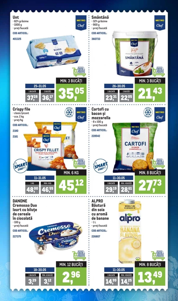 Catalog Metro - Catalogul cu reduceri, pagina 2: reduceri și oferte 25 - 31 mai 2026