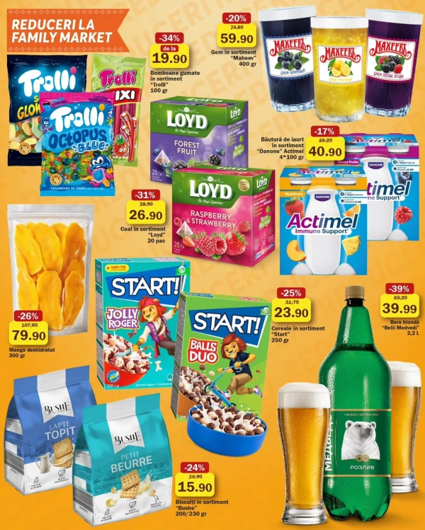 Catalog Family Market - Catalogul cu reduceri, pagina 3: reduceri și oferte 28 mai - 10 iunie 2026