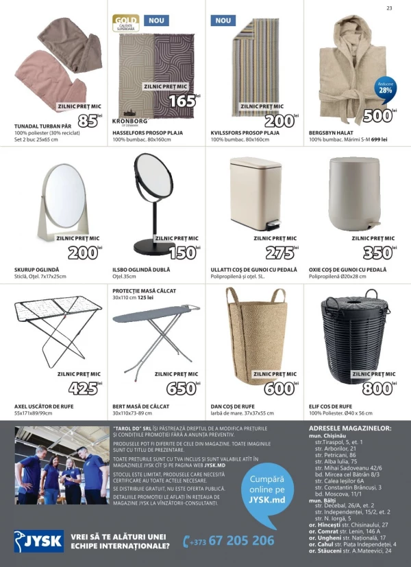 Catalog Jysk - Catalogul cu reduceri, pagina 23: reduceri și oferte 28 mai - 01 iulie 2026