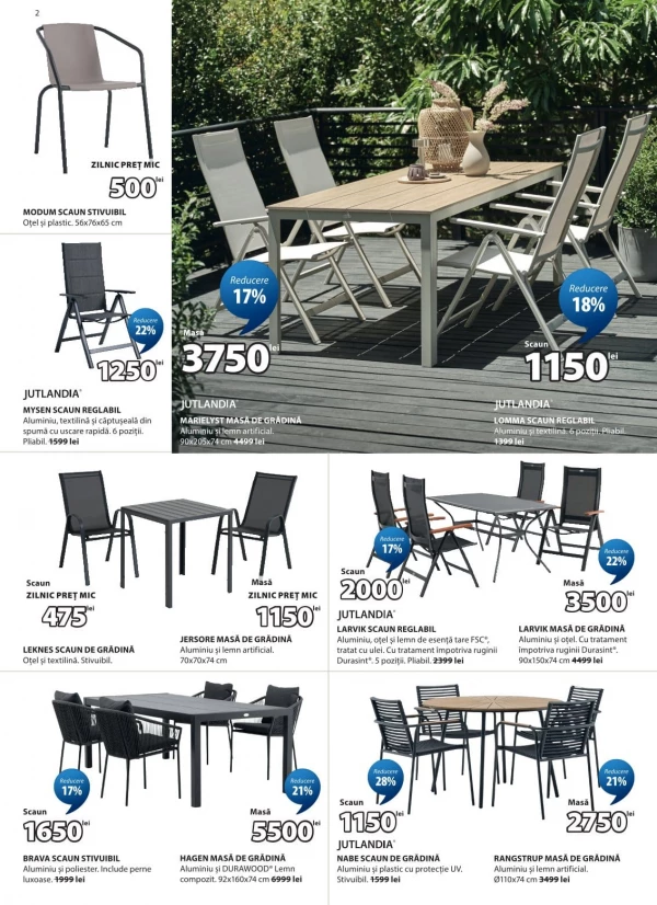 Catalog Jysk - Catalogul cu reduceri, pagina 2: reduceri și oferte 28 mai - 01 iulie 2026