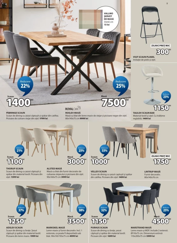 Catalog Jysk - Catalogul cu reduceri, pagina 9: reduceri și oferte 28 mai - 01 iulie 2026