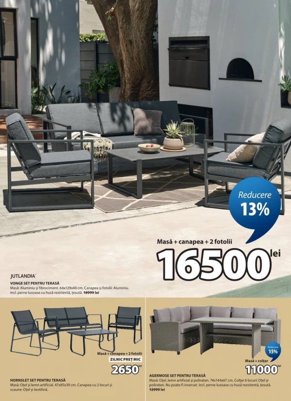 Catalog Jysk - Catalogul cu reduceri, pagina 5: reduceri și oferte 28 mai - 01 iulie 2026