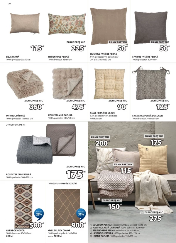 Catalog Jysk - Catalogul cu reduceri, pagina 20: reduceri și oferte 28 mai - 01 iulie 2026