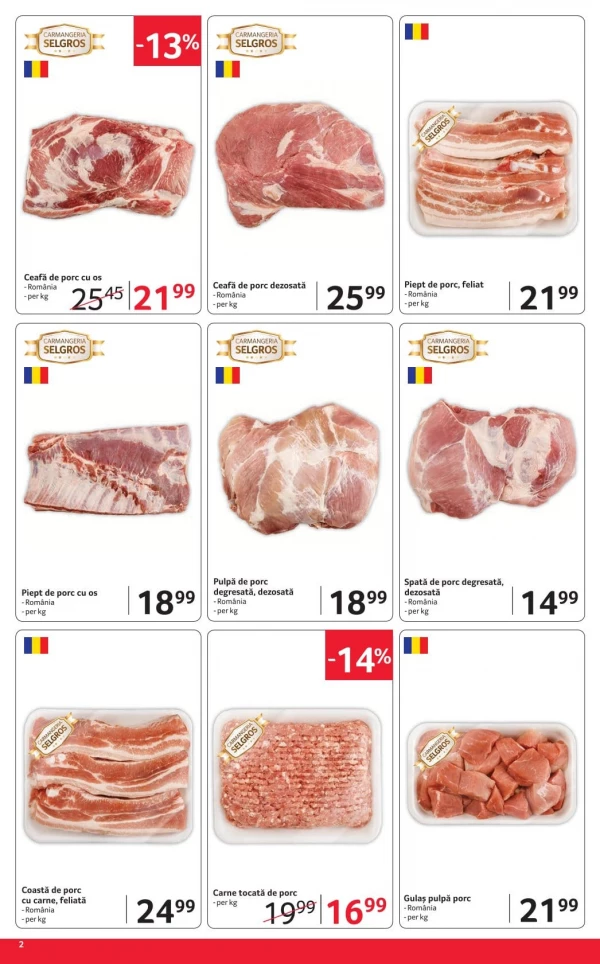 Каталог Selgros - Каталог Magazine mici, страница 2: скидки и акции 29 мая - 11 июня 2026