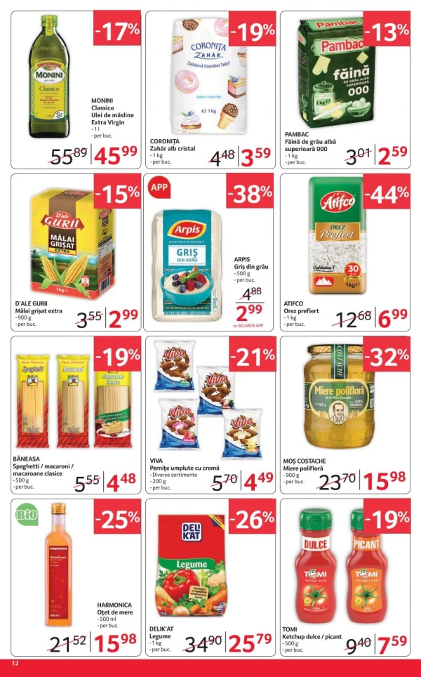 Каталог Selgros - Каталог Magazine mici, страница 12: скидки и акции 29 мая - 11 июня 2026