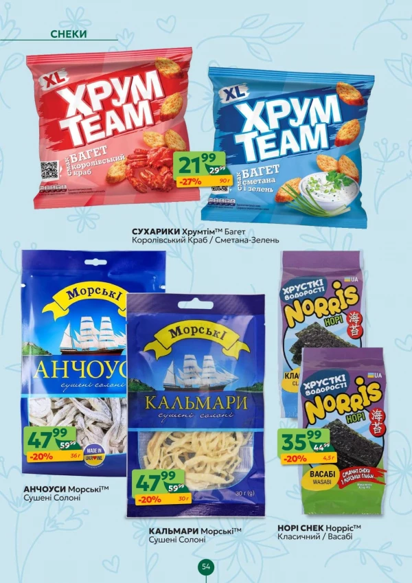 Каталог Близенько - Каталог знижок, сторінка 54: знижки та акції 01 - 07 червня 2026