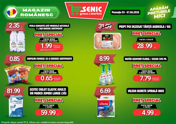 Catalog Senic - Catalogul cu reduceri, pagina 3: reduceri și oferte 01 - 07 iunie 2026