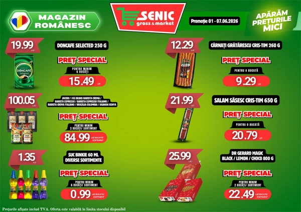 Catalog Senic - Catalogul cu reduceri, pagina 5: reduceri și oferte 01 - 07 iunie 2026