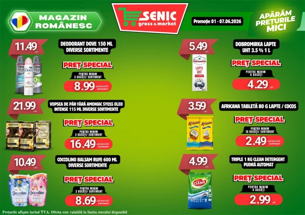 Catalog Senic - Catalogul cu reduceri, pagina 4: reduceri și oferte 01 - 07 iunie 2026