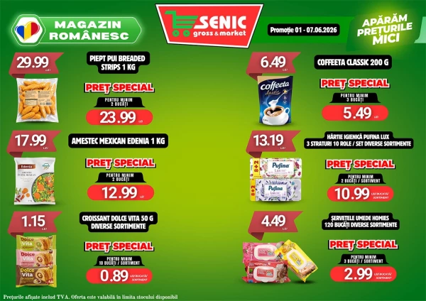 Catalog Senic - Catalogul cu reduceri, pagina 6: reduceri și oferte 01 - 07 iunie 2026