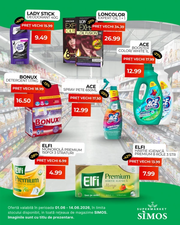 Catalog Simos - Catalogul cu reduceri, pagina 3: reduceri și oferte 01 - 14 iunie 2026