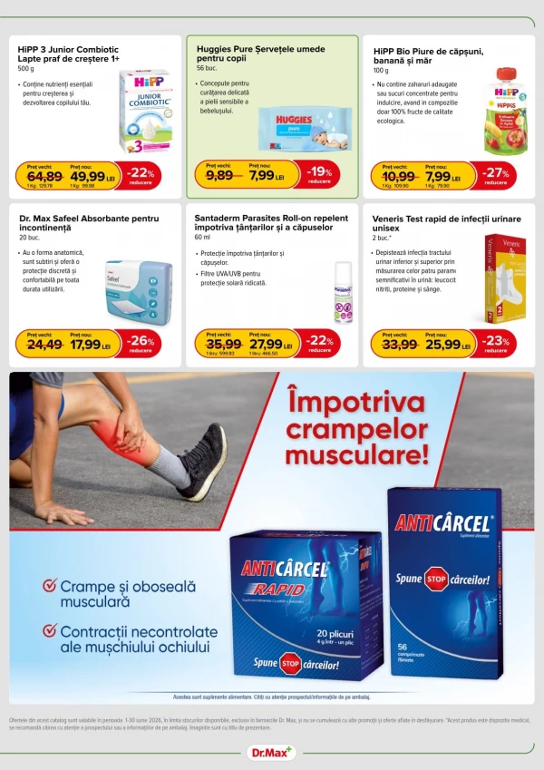 Catalog DrMax - Catalogul cu reduceri, pagina 7: reduceri și oferte 01 - 30 iunie 2026