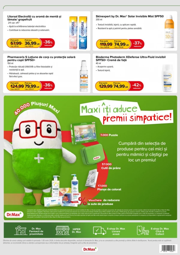 Catalog DrMax - Catalogul cu reduceri, pagina 8: reduceri și oferte 01 - 30 iunie 2026