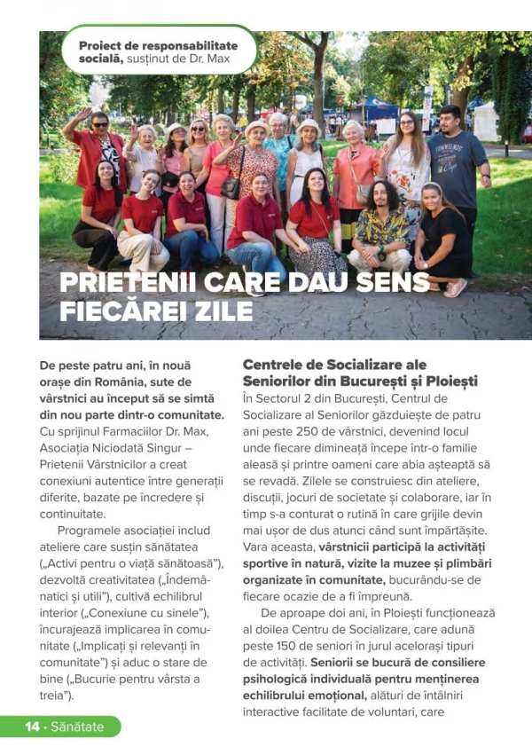 Catalog DrMax - Revista DrMax, pagina 14: reduceri și oferte 01 iunie - 31 august 2026