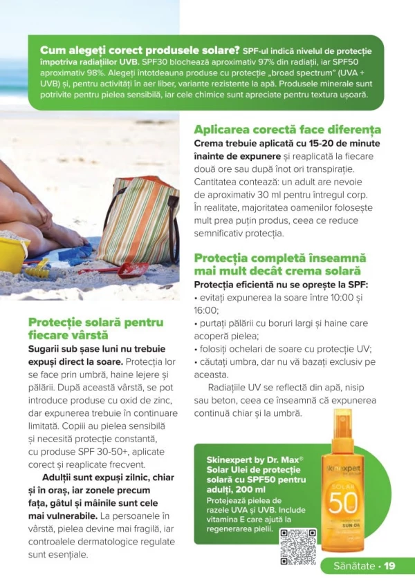 Catalog DrMax - Revista DrMax, pagina 19: reduceri și oferte 01 iunie - 31 august 2026