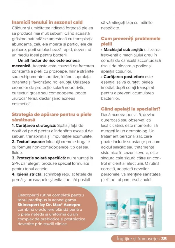 Catalog DrMax - Revista DrMax, pagina 34: reduceri și oferte 01 iunie - 31 august 2026