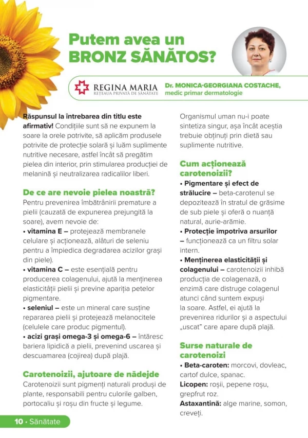 Catalog DrMax - Revista DrMax, pagina 10: reduceri și oferte 01 iunie - 31 august 2026
