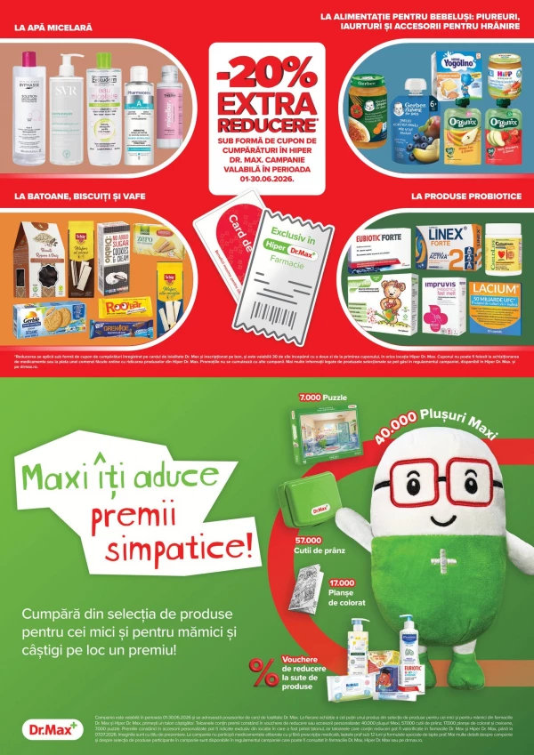 Catalog DrMax - Catalogul cu reduceri Hiper, pagina 2: reduceri și oferte 01 - 30 iunie 2026