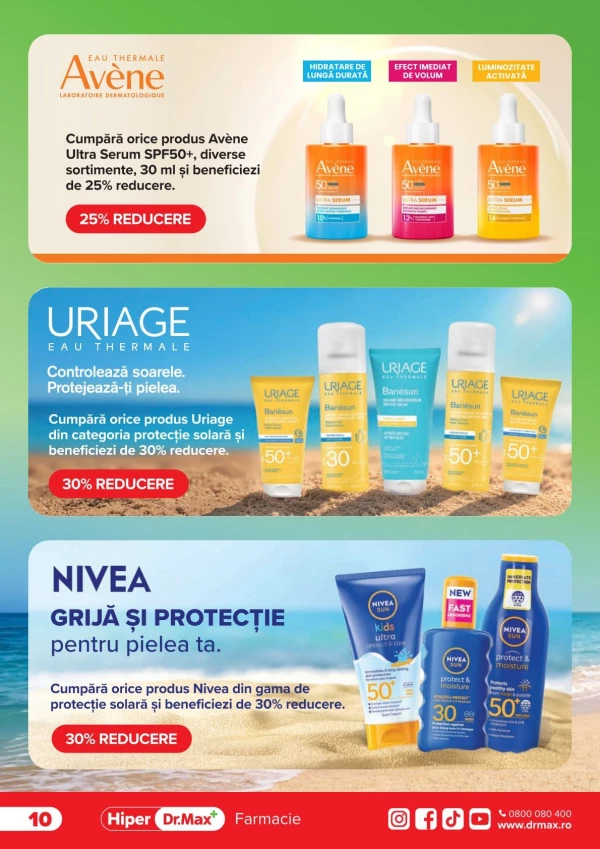 Catalog DrMax - Catalogul cu reduceri, pagina 10: reduceri și oferte 01 - 30 iunie 2026