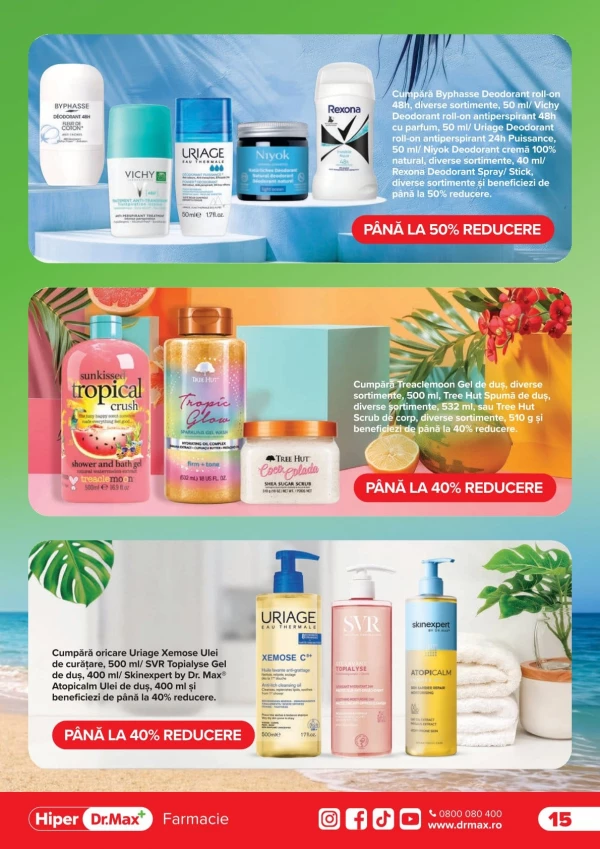 Catalog DrMax - Catalogul cu reduceri, pagina 15: reduceri și oferte 01 - 30 iunie 2026