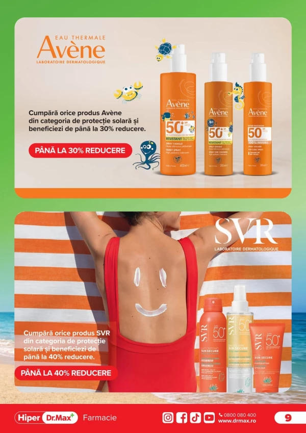 Catalog DrMax - Catalogul cu reduceri, pagina 9: reduceri și oferte 01 - 30 iunie 2026