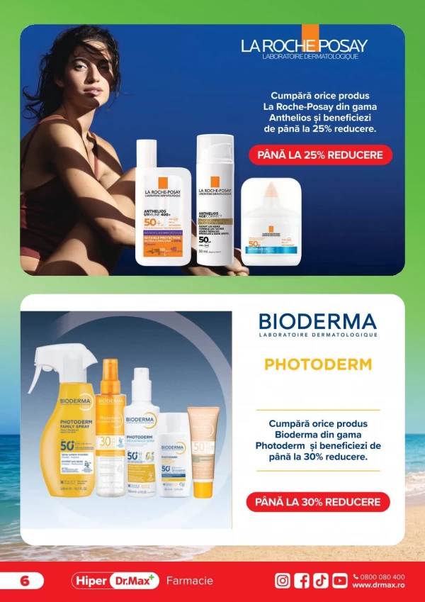 Catalog DrMax - Catalogul cu reduceri, pagina 6: reduceri și oferte 01 - 30 iunie 2026