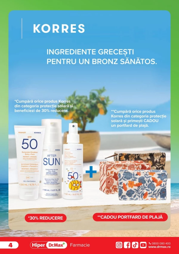 Catalog DrMax - Catalogul cu reduceri, pagina 4: reduceri și oferte 01 - 30 iunie 2026