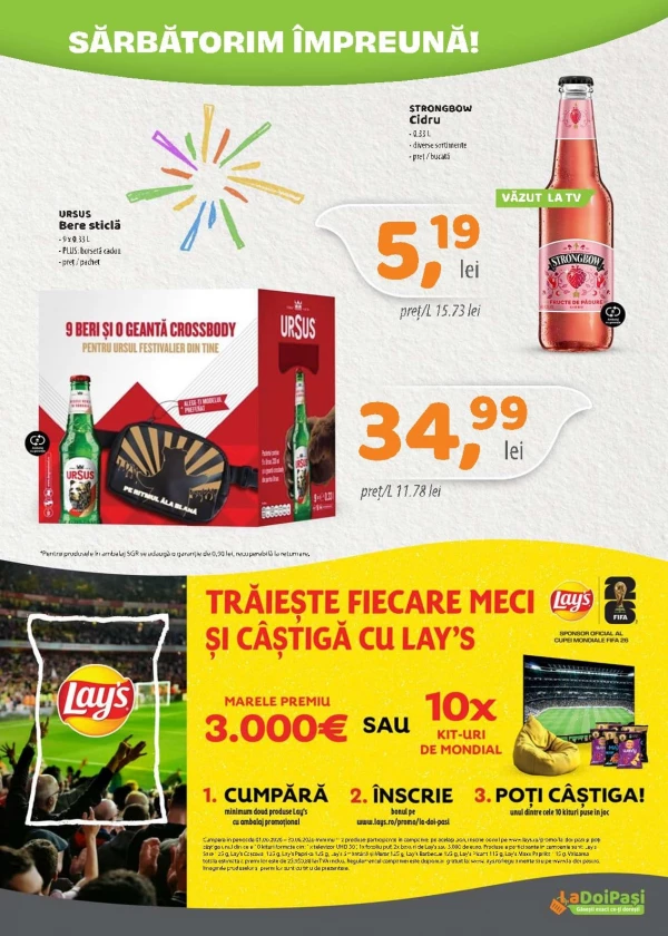 Catalog La Doi Pași - Catalogul cu reduceri, pagina 2: reduceri și oferte 01 - 30 iunie 2026