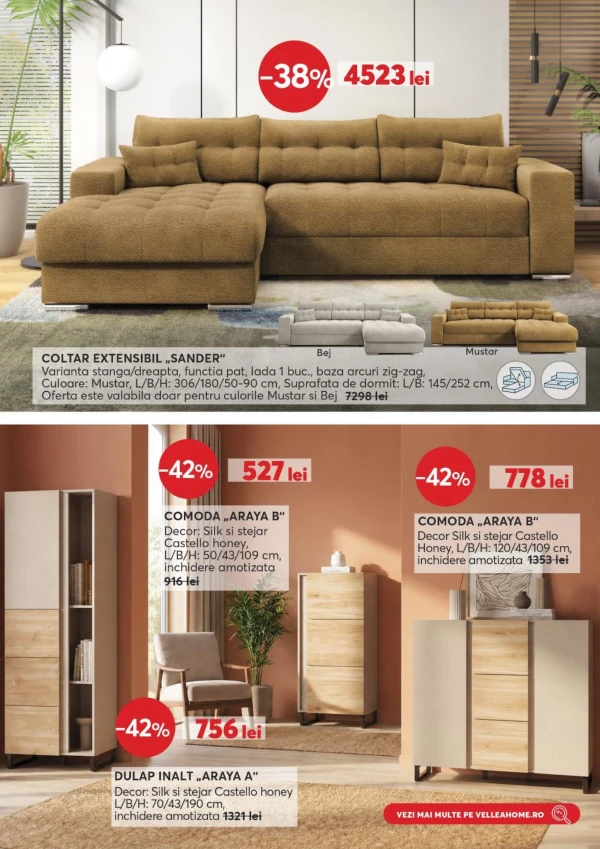 Каталог Vellea Home - Каталог скидок, страница 7: скидки и акции 01 - 30 июня 2026