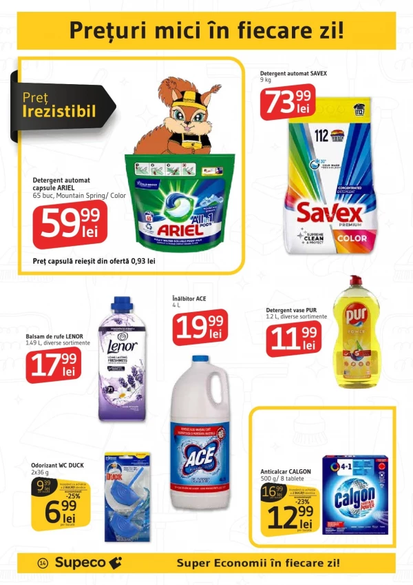 Catalog Supeco - Catalogul cu reduceri, pagina 14: reduceri și oferte 04 - 10 iunie 2026